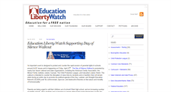 Desktop Screenshot of edlibertywatch.org